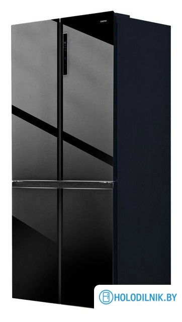 Четырёхдверный холодильник CENTEK CT-1746 Black
