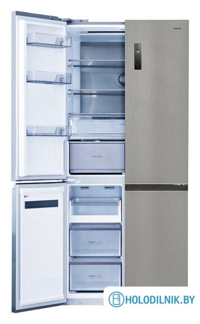 Четырёхдверный холодильник CENTEK CT-1746 Inox