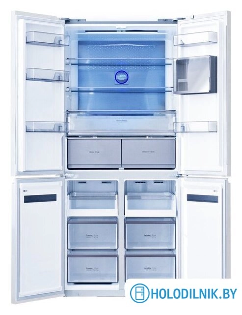 Четырёхдверный холодильник CENTEK CT-1746 White