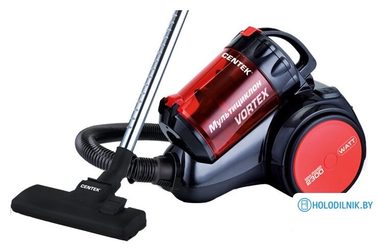 Пылесос CENTEK CT-2524 (черный/красный)