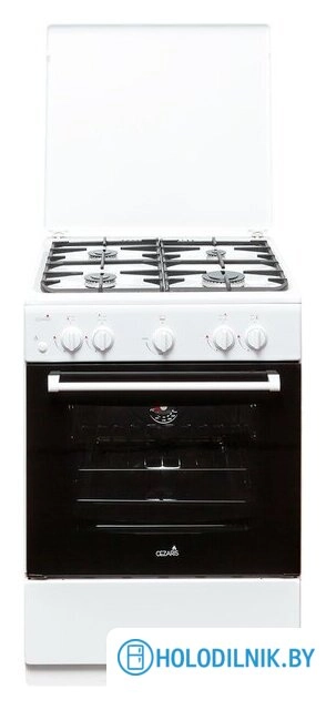 Кухонная плита CEZARIS ПГ 3200-02 (белый)