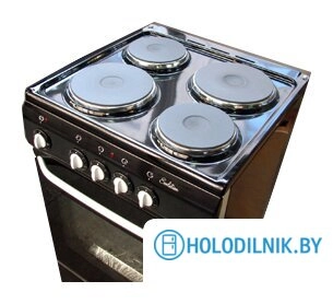Кухонная плита De luxe 5004.12э (черный)