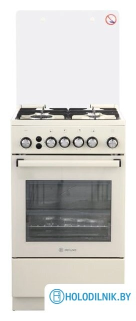 Кухонная плита De luxe 5040.30Г (КР) Ч/Р-013