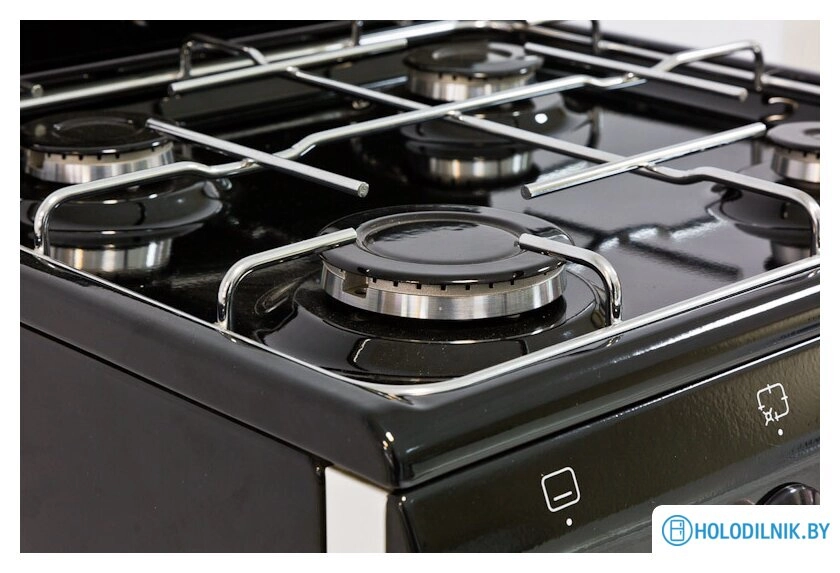 Кухонная плита De luxe 5040.38Г (Щ) (черный)