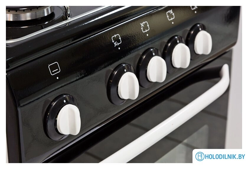 Кухонная плита De luxe 5040.38Г (Щ) (черный)