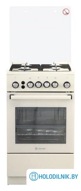 Кухонная плита De luxe 5040.40Г (КР) Ч/Р-013