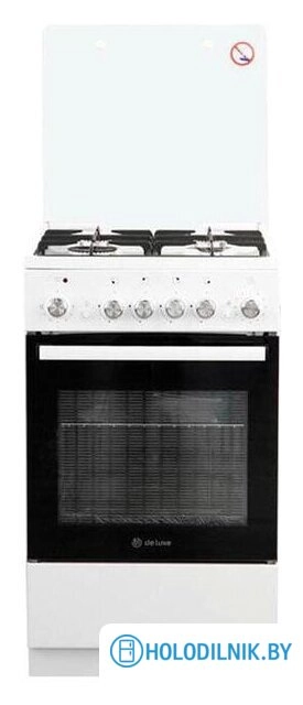 Кухонная плита De luxe 5040.40ГЭ (КР) Ч/Р