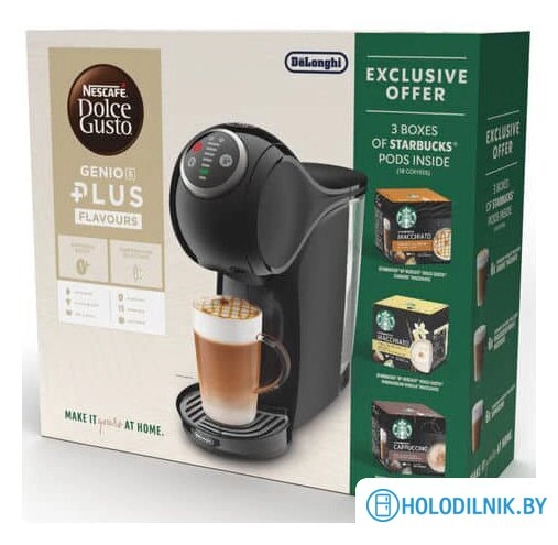 Капсульная кофеварка DeLonghi Dolce Gusto Genio S Plus EDG315.B