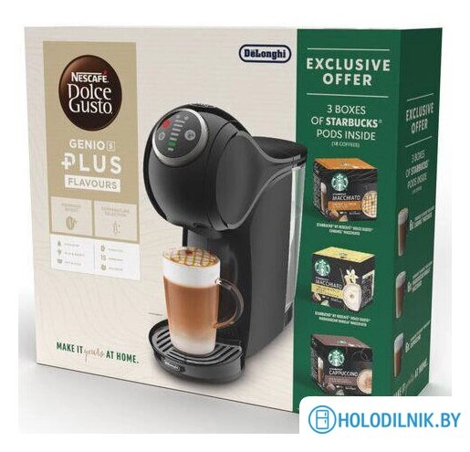 Капсульная кофеварка DeLonghi Dolce Gusto Genio S Plus EDG315.B