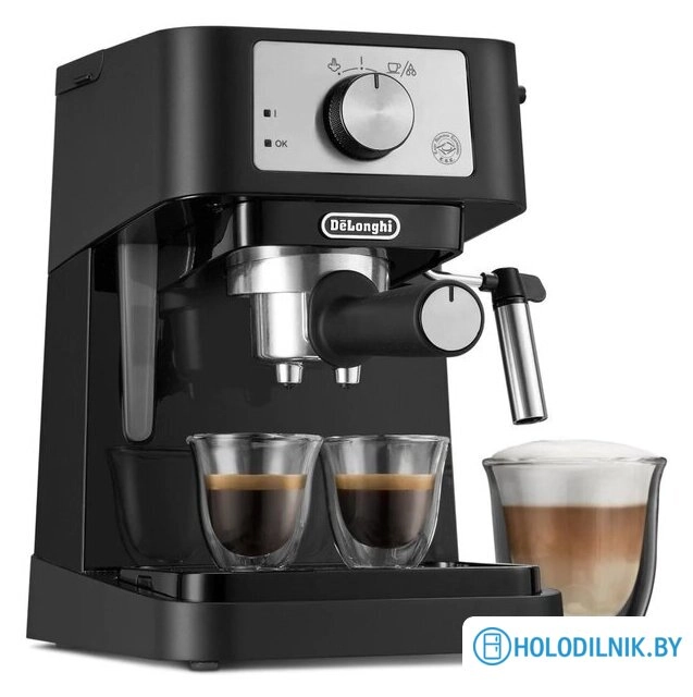 Рожковая кофеварка DeLonghi Stilosa EC260.BK