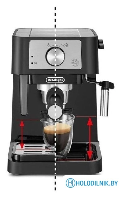 Рожковая кофеварка DeLonghi Stilosa EC260.BK