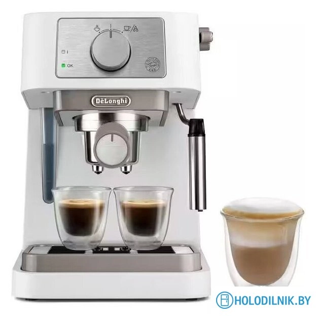 Рожковая кофеварка DeLonghi Stilosa EC260.W