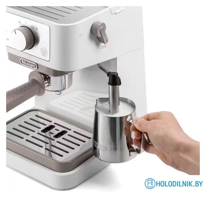 Рожковая кофеварка DeLonghi Stilosa EC260.W