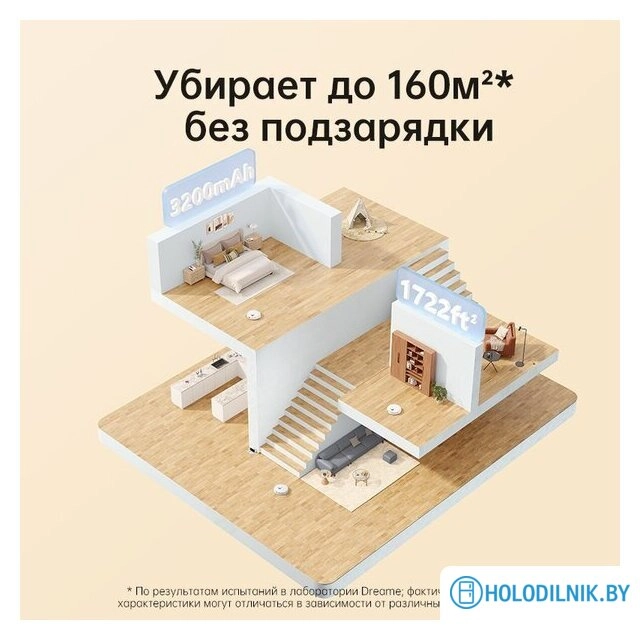 Робот-пылесос Dreame F9 Pro (международная версия, белый)