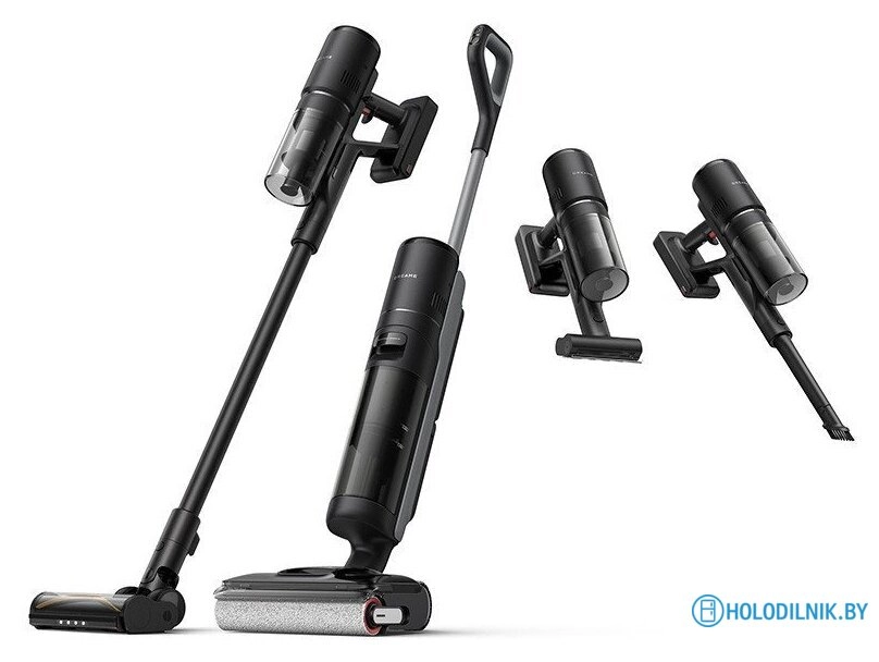 Пылесос Dreame H12 Dual FlexReach Wet and Dry Vacuum HHV31A (евровилка, черный)