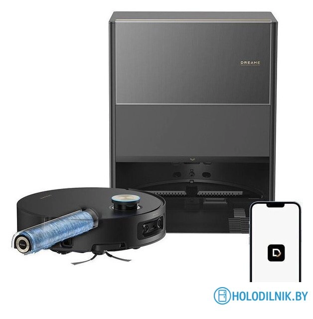 Робот-пылесос Dreame Robot Vacuum Aqua10 Ultra Roller Complete Black RLH71DE-1 (евровилка, черный)