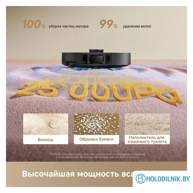 Робот-пылесос Dreame Robot Vacuum L50 Ultra CE RLL53SE (евровилка, черный)