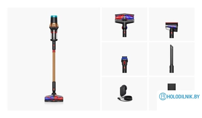 Пылесос Dyson V16 Piston Animal 492963-01 (матовый черный/медный)