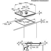 Варочная панель Electrolux EGS6436WW
