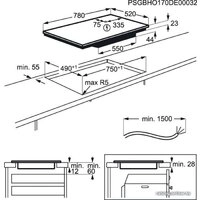 Варочная панель Electrolux EIV83443BW