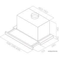 Кухонная вытяжка Elica Elite 14 Lux GRVT/A/60 (PRF0098874)