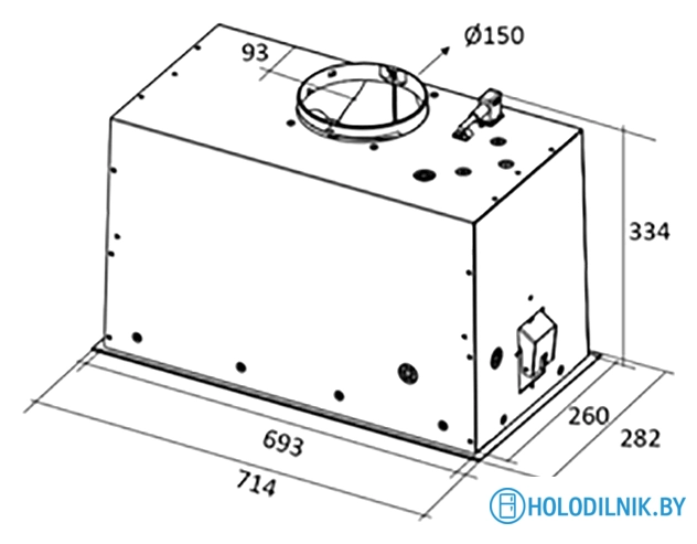 Кухонная вытяжка Elica Lane GR/A/72