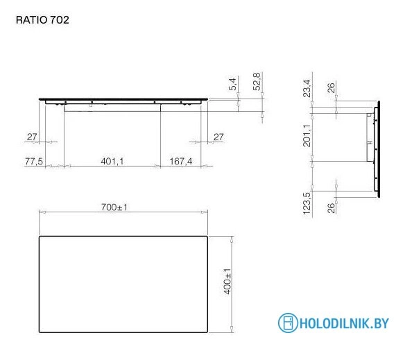 Варочная панель Elica Ratio 702 PRF0183888