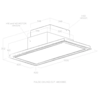 Кухонная вытяжка Elica Skydome H30 A/100