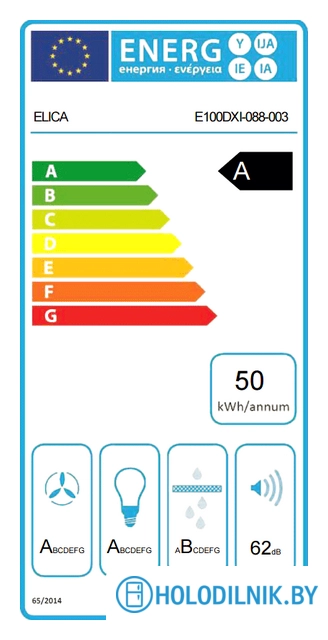 Кухонная вытяжка Elica Spot Plus IX/A/90 (PRF0097373)