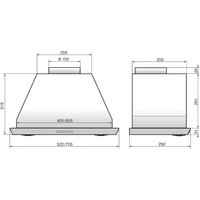 Кухонная вытяжка Elikor 52П-1000-Э4Д (кремовый)