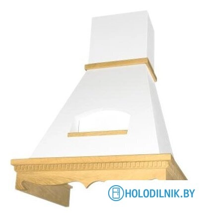 Кухонная вытяжка Elikor Бельведер 90П-650-П3Д (бежевый/дуб)