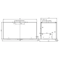 Кухонная вытяжка Elikor Cube 60П-1000 237811 (черный)