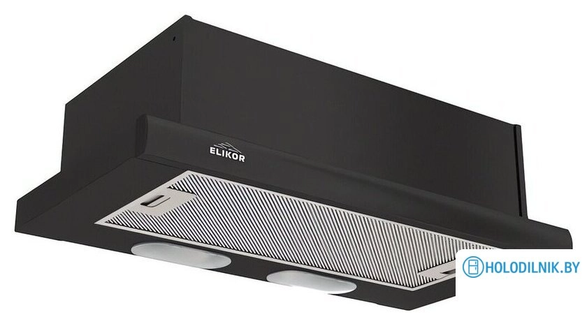 Кухонная вытяжка Elikor Интегра 60П-630-В2Л 1001496 (черный)