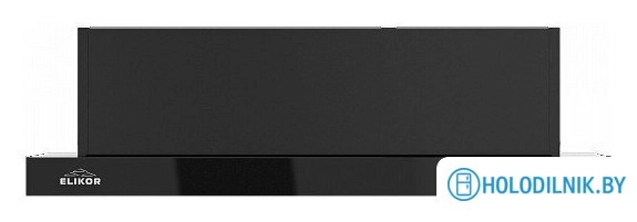 Кухонная вытяжка Elikor Интегра Glass 60Н-400-В2Д 947904 (нержавеющая сталь/черное стекло)