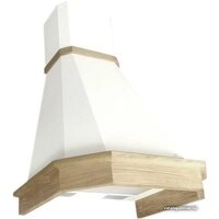 Кухонная вытяжка Elikor Камин Грань 90П-650-П3Л (бежевый/дуб неокрашенный) (840772)