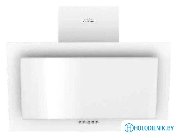 Кухонная вытяжка Elikor Коралл 60П-430-К3Д 266400 (белый/белое стекло)