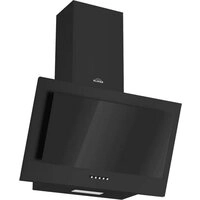 Кухонная вытяжка Elikor Коралл 60П-430-К3Д 266401 (черный/черное стекло)
