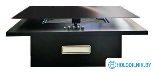 Кухонная вытяжка Elikor Коралл 60П-430-К3Д (черный) (152187)