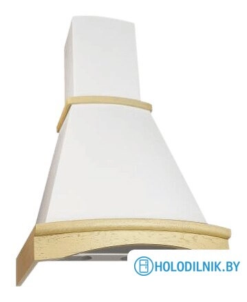 Кухонная вытяжка Elikor Ротонда 90П-650-П3Д 964121 (бежевый/дуб крем платина золото)