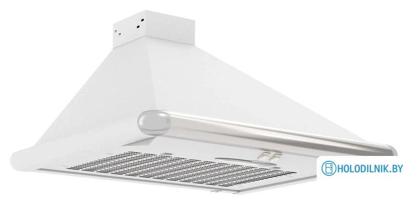 Кухонная вытяжка Elikor Сатурн 50П-180-В1Л (белый/нержавеющая сталь)