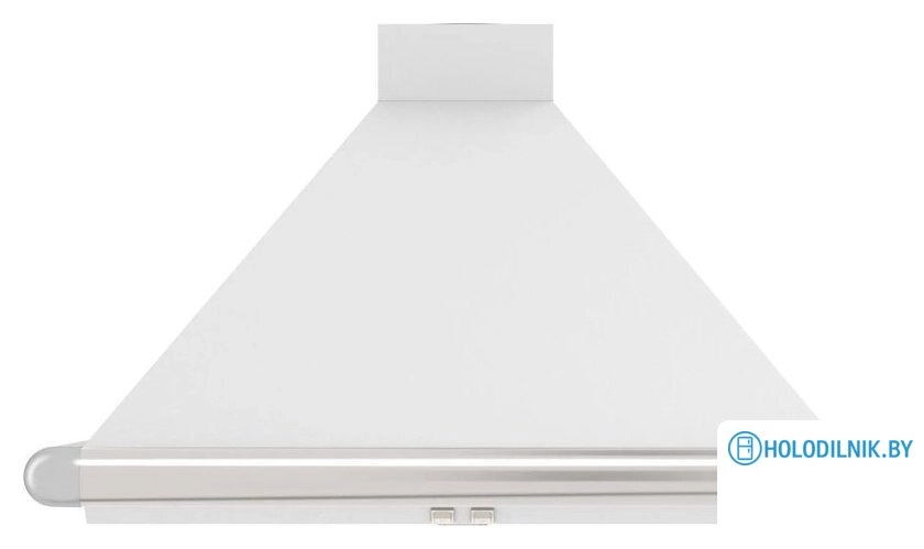 Кухонная вытяжка Elikor Сатурн 50П-180-В1Л (белый/нержавеющая сталь)