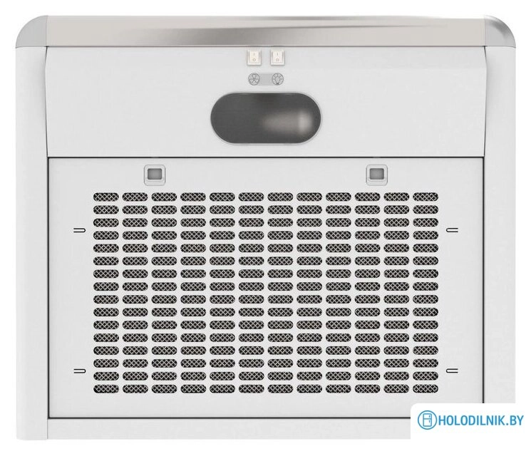 Кухонная вытяжка Elikor Сатурн 50П-180-В1Л (белый/нержавеющая сталь)