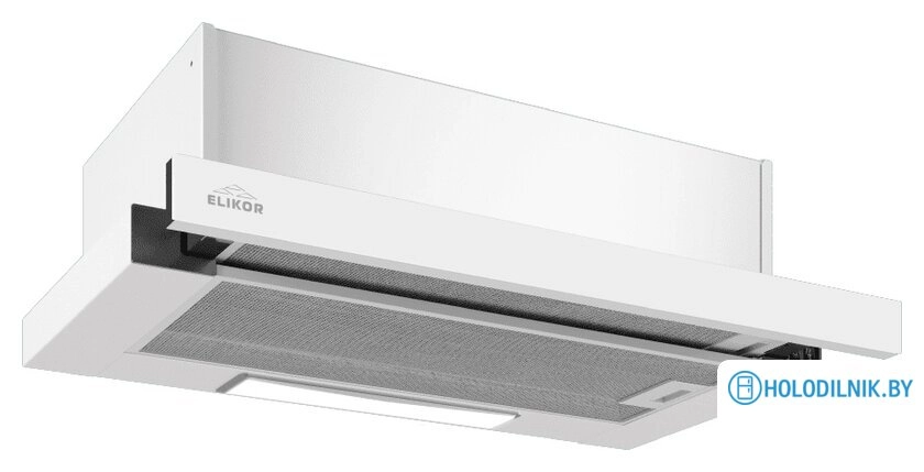 Кухонная вытяжка Elikor Slide 50Н-430 211923 (белый/белый)