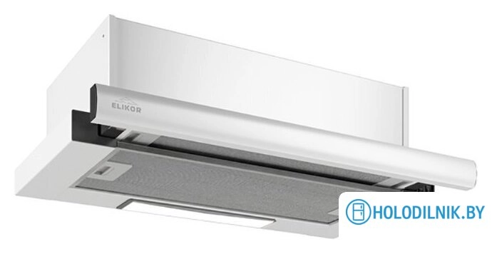 Кухонная вытяжка Elikor Slide 60П-430 (белый/белый) (211926)