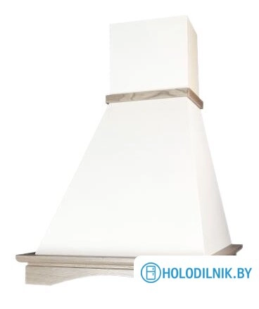 Кухонная вытяжка Elikor Вилла 60П-650-П3Л (белый/дуб неокрашенный) (841320)