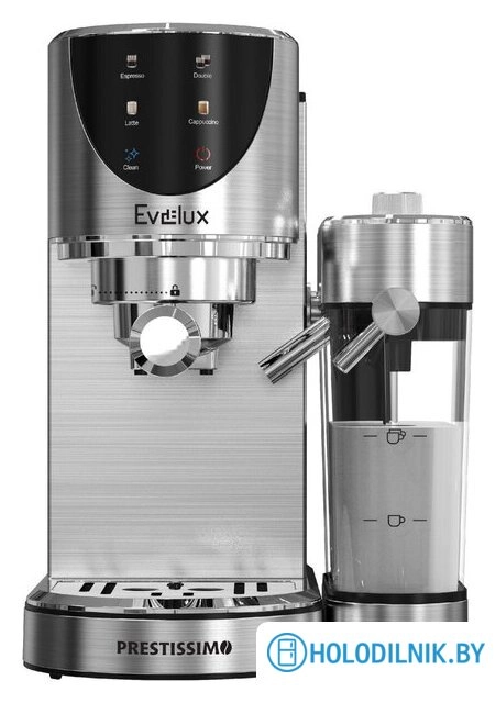 Рожковая кофеварка Evelux ECM 1011 T Prestissimo