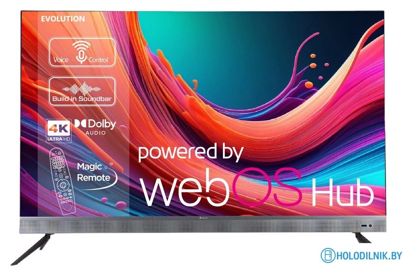 Телевизор Evolution WOS65MR1SBUHD