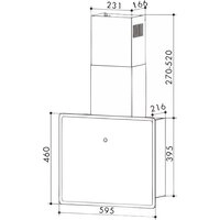 Кухонная вытяжка Exiteq EX-1466 (черный)