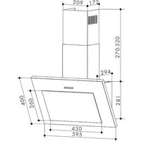 Кухонная вытяжка Exiteq EX-1496 (черный)