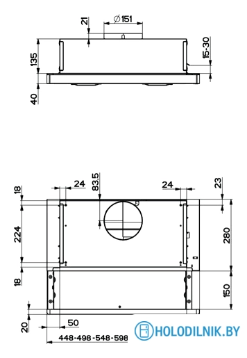 Кухонная вытяжка Faber Flox IX A45 315.0567.350